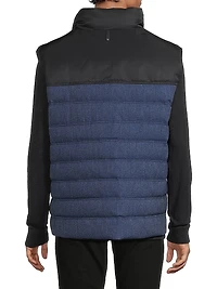 Brody Denim Down Vest