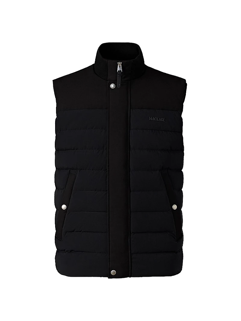 Brody Quilted Down Vest