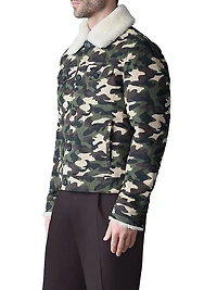 Nash Logo Camo Trucker Jacket