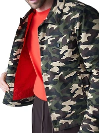 Nash Logo Camo Trucker Jacket