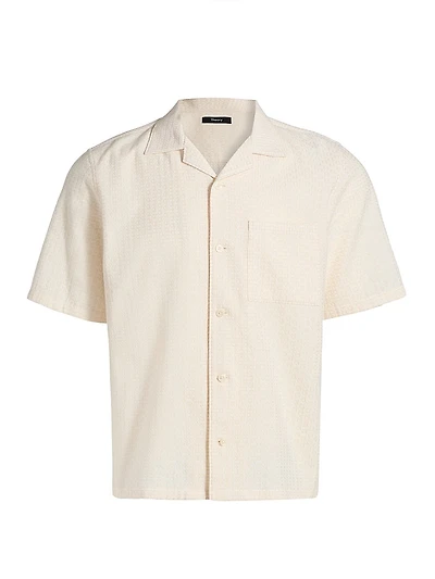 Noll Cotton Dobby Camp Shirt