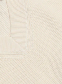 Tactile Cotton Sweater Vest