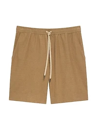 Cotton Terry Drawstring Shorts