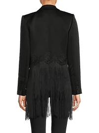 Alma Fringe Blazer