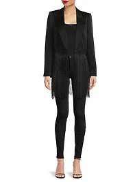 Alma Fringe Blazer