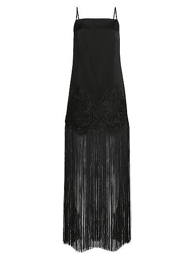 Nino Fringe Slip Dress