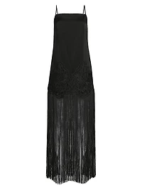 Nino Fringe Slip Dress