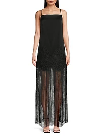 Nino Fringe Slip Dress
