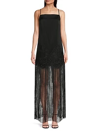 Nino Fringe Slip Dress