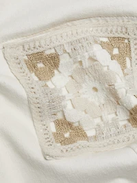 Lido Embroidered Stretch-Denim Jacket