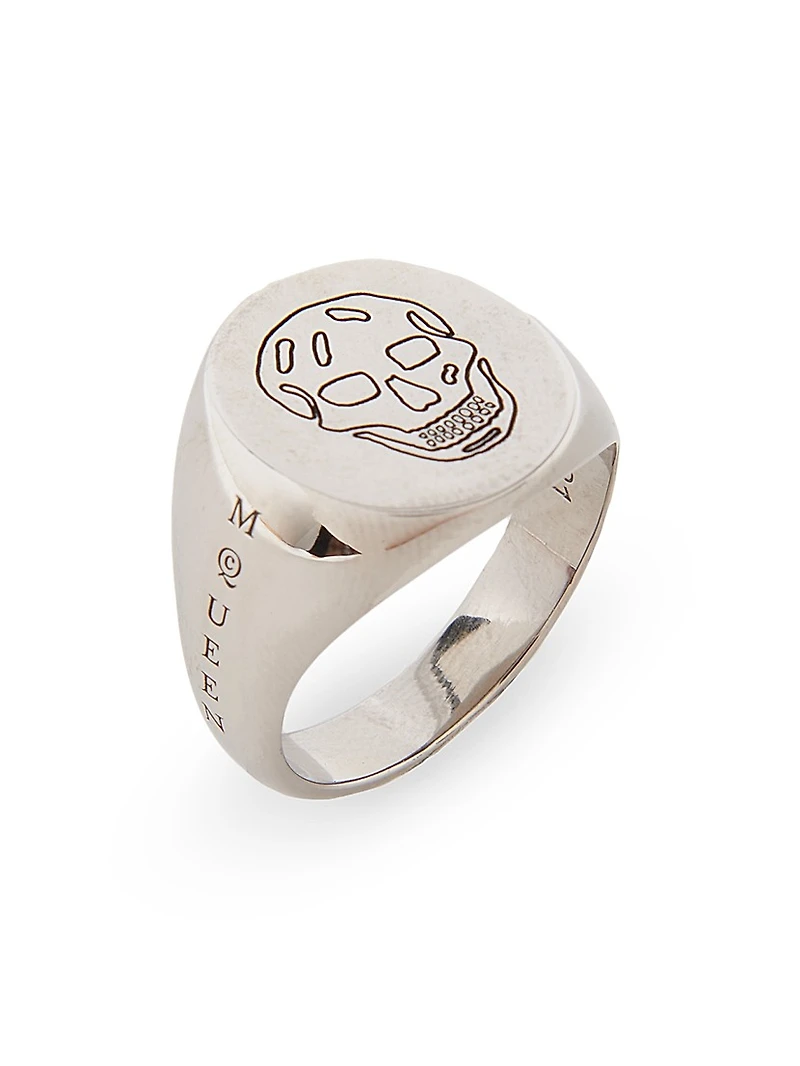 Skull Signet Ring