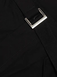 Cotton-Blend Oxford Pants