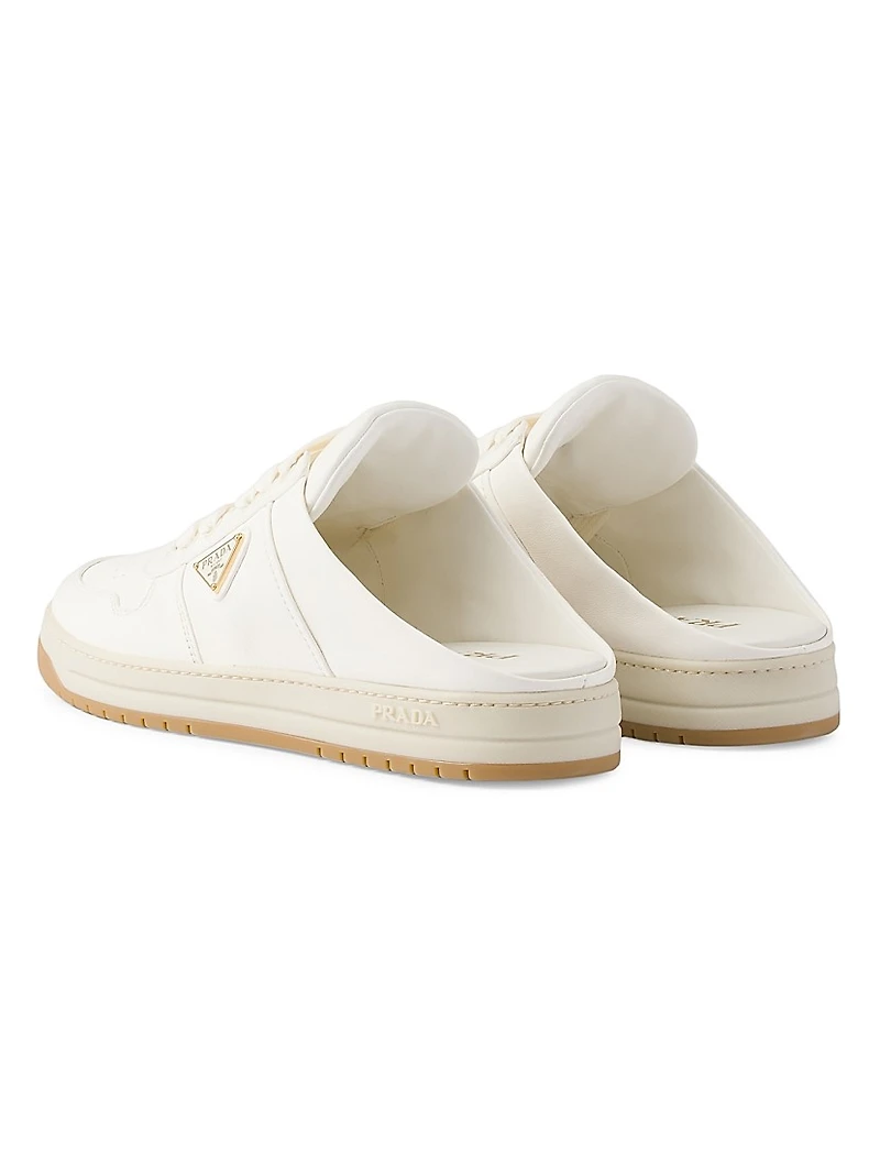 Nappa Leather Sneaker Mules