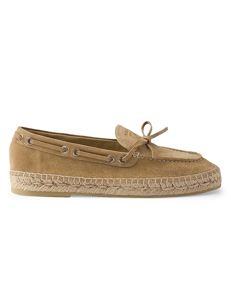 Suede Espadrilles