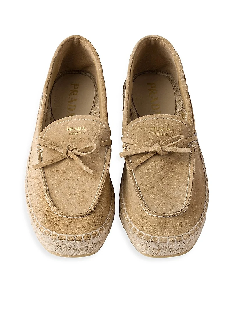 Suede Espadrilles