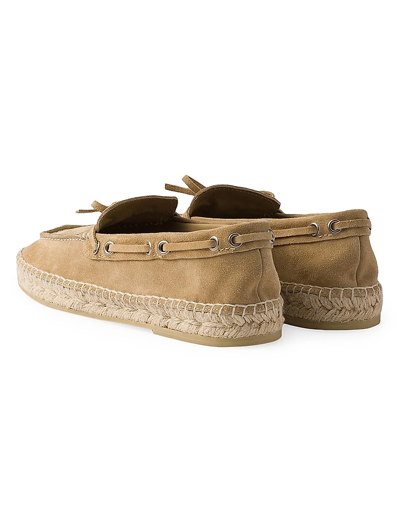Suede Espadrilles