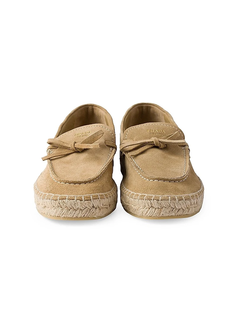 Suede Espadrilles