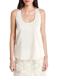 Carries Cotton-Silk Racerback Tank