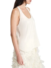 Carries Cotton-Silk Racerback Tank