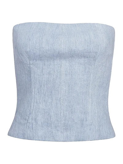 Jillian Hemp Strapless Bustier