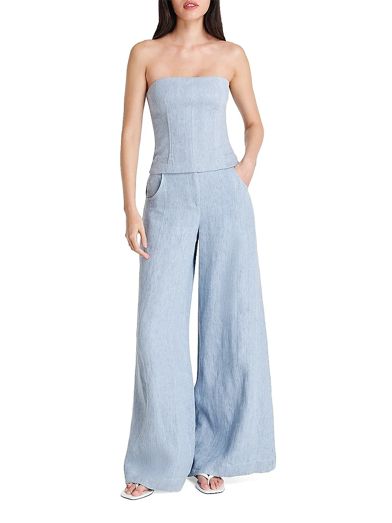 Jillian Hemp Strapless Bustier