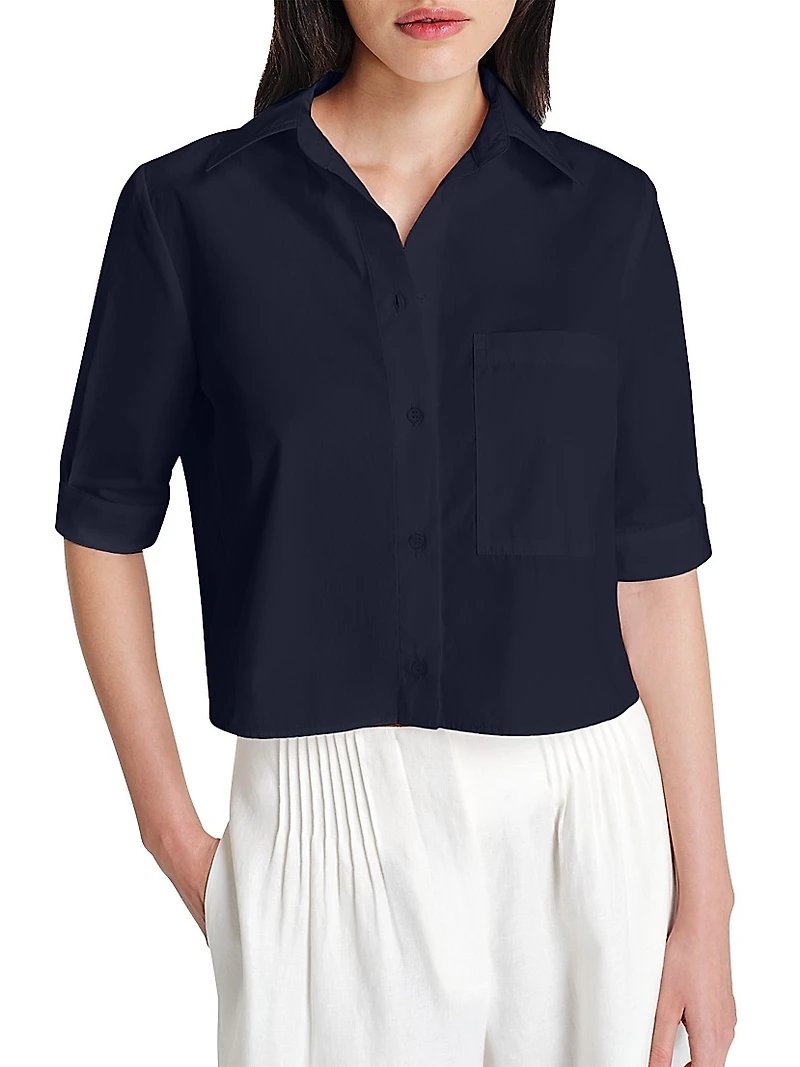 Short Lived Cropped Shirt