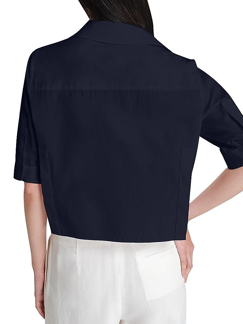 Short Lived Cropped Shirt