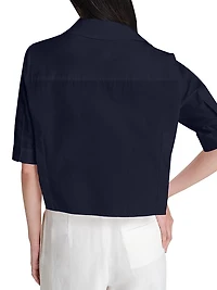 Short Lived Cropped Shirt