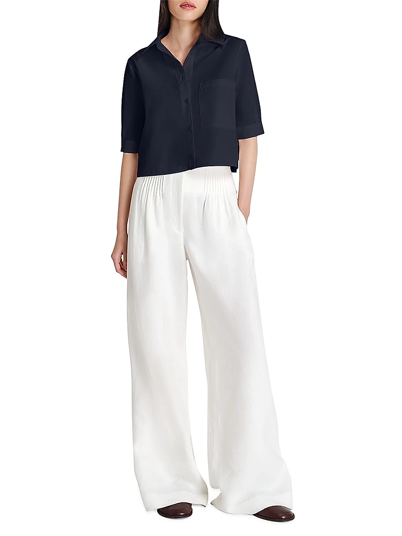 Short Lived Cropped Shirt