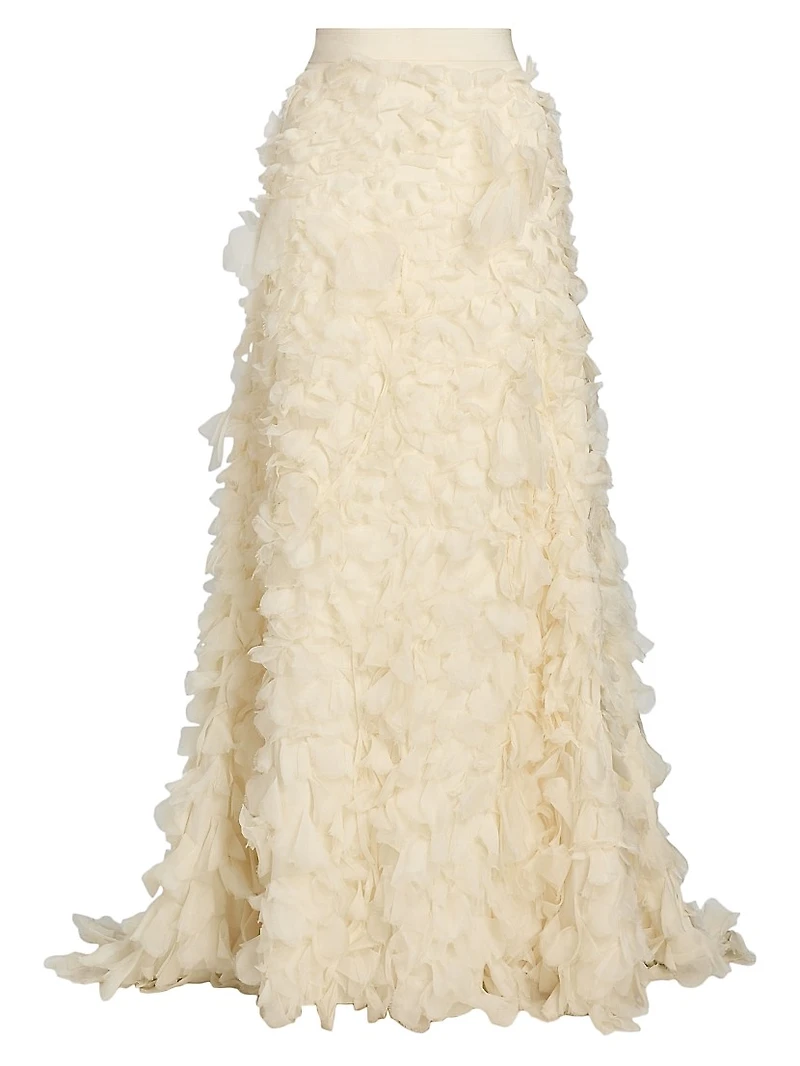 Cry Me A River Silk Maxi Skirt