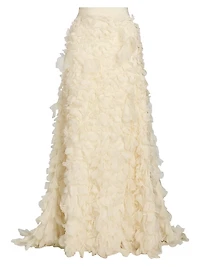 Cry Me A River Silk Maxi Skirt