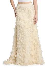 Cry Me A River Silk Maxi Skirt