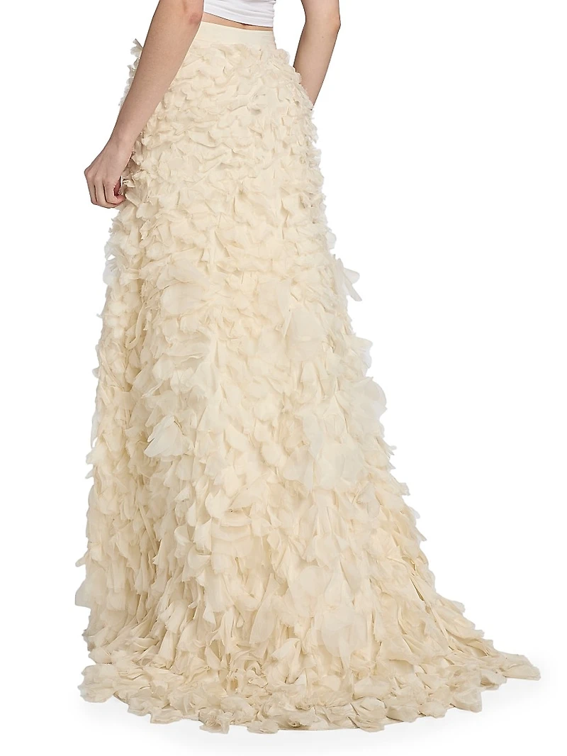 Cry Me A River Silk Maxi Skirt