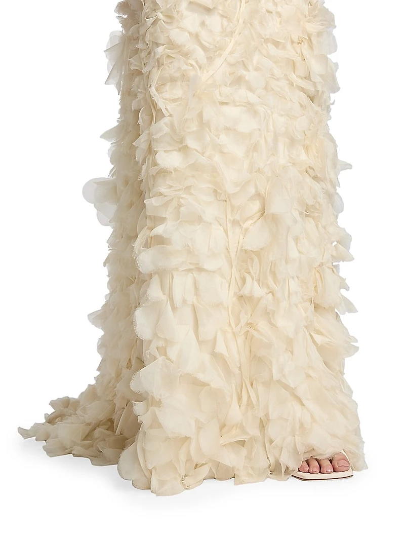 Cry Me A River Silk Maxi Skirt