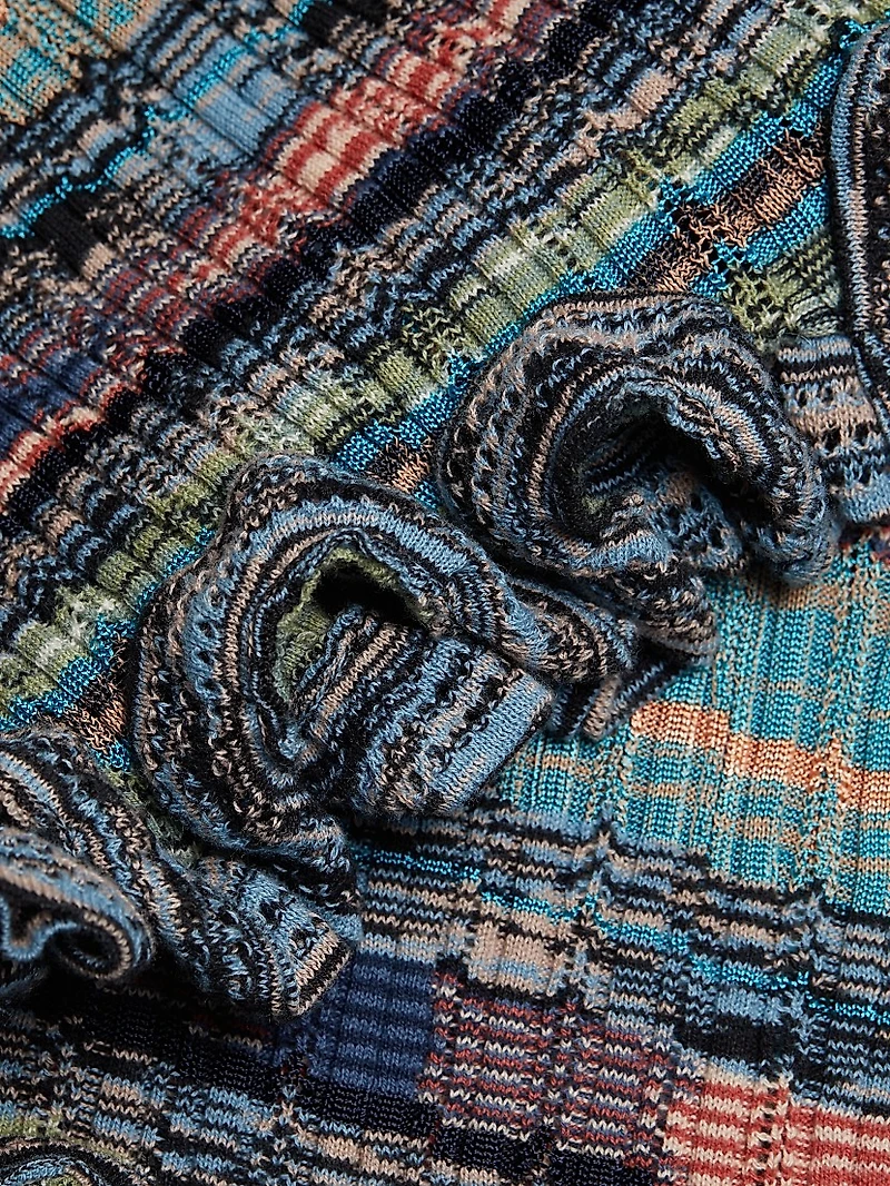 Ajak Space-Dyed Knit Maxi-Dress