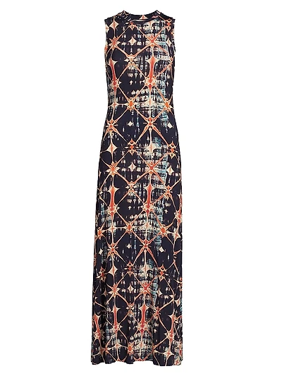 Orla Printed Jersey Midi-Dress