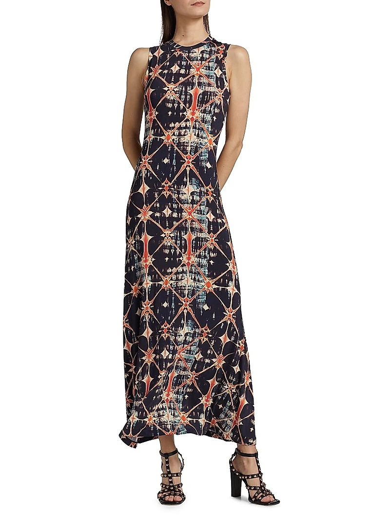Orla Printed Jersey Midi-Dress