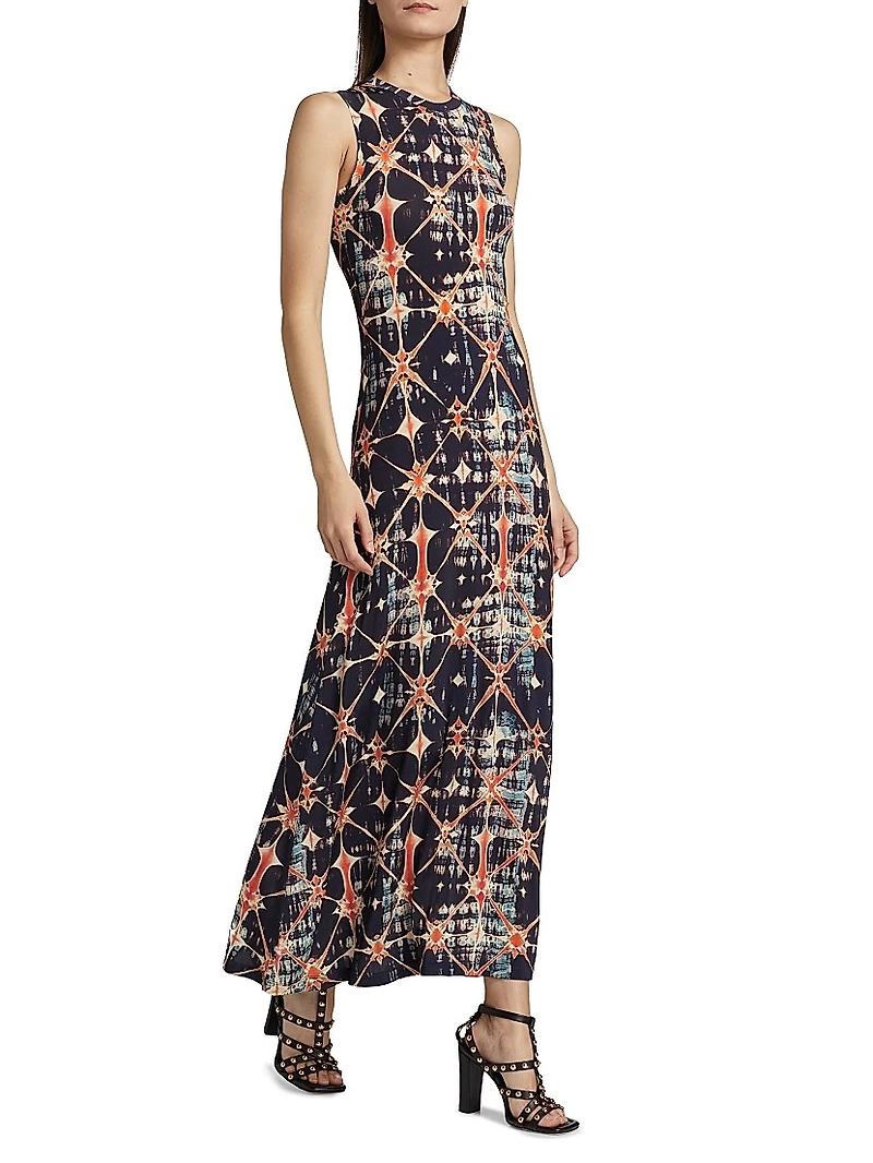 Orla Printed Jersey Midi-Dress