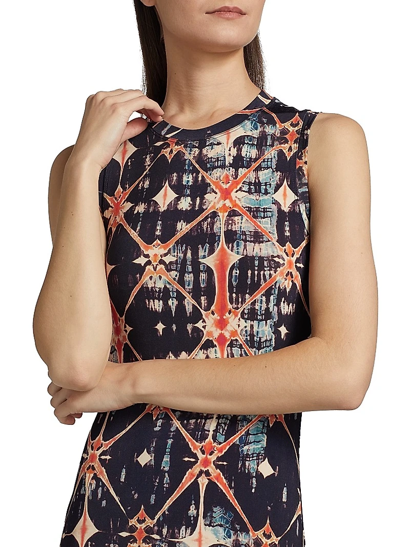 Orla Printed Jersey Midi-Dress