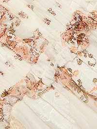 Kasia Printed Silk Chiffon Midi-Dress