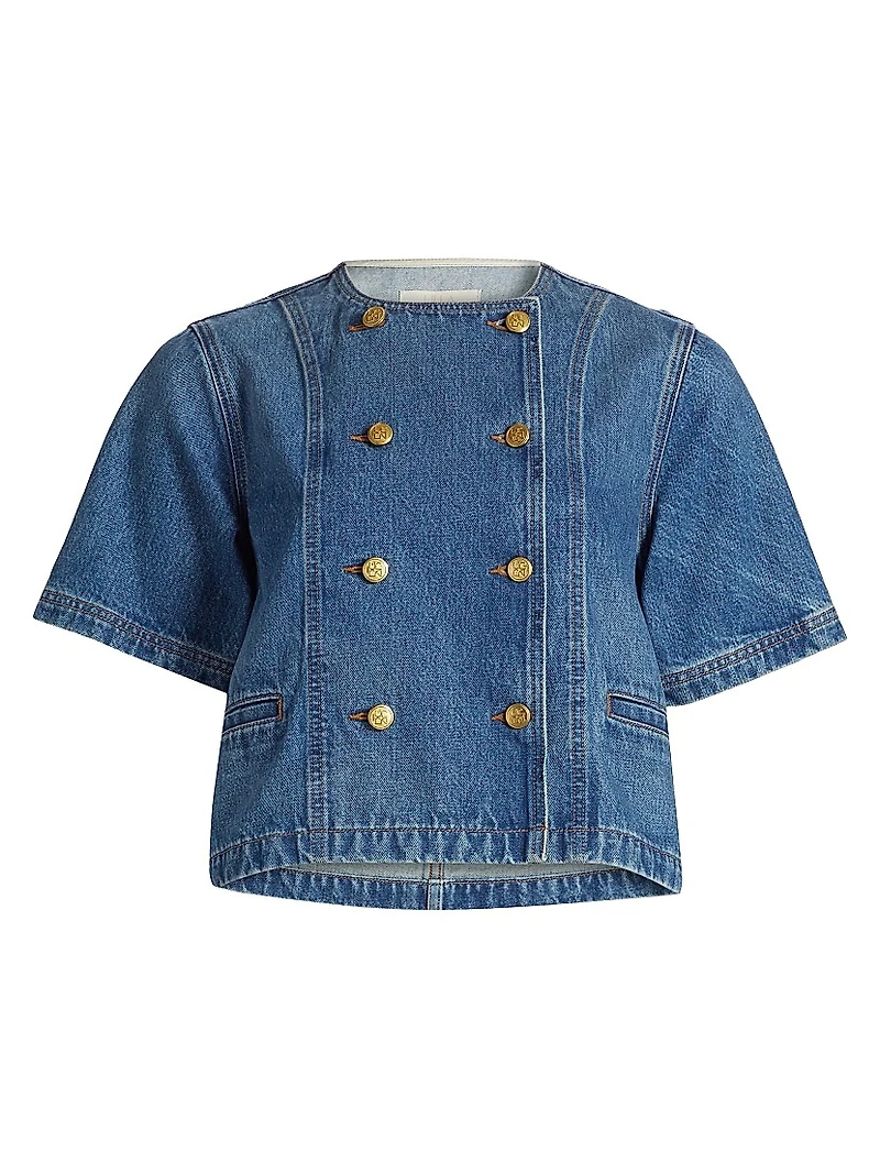 Serge Denim Double-Breasted Jacket