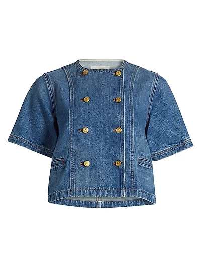 Serge Denim Double-Breasted Jacket