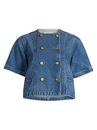 Serge Denim Double-Breasted Jacket