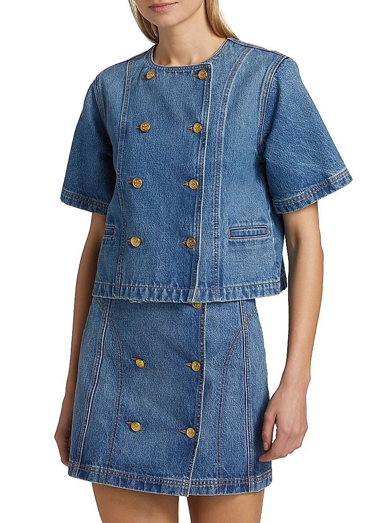 Serge Denim Double-Breasted Jacket