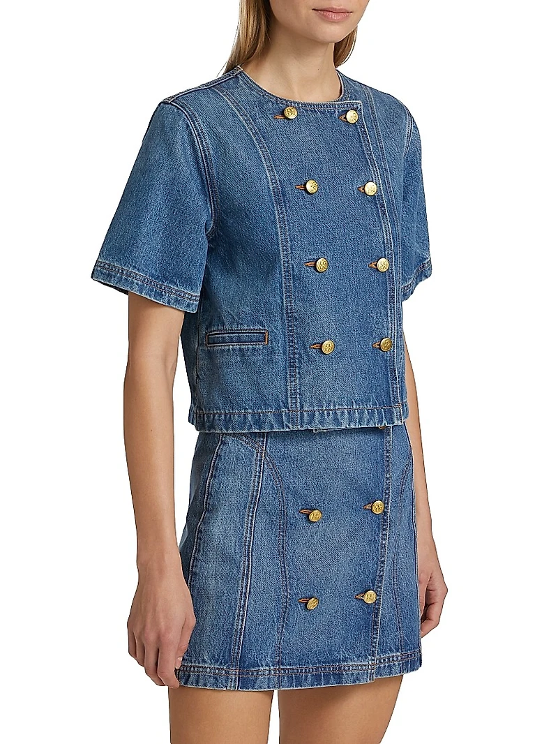 Serge Denim Double-Breasted Jacket