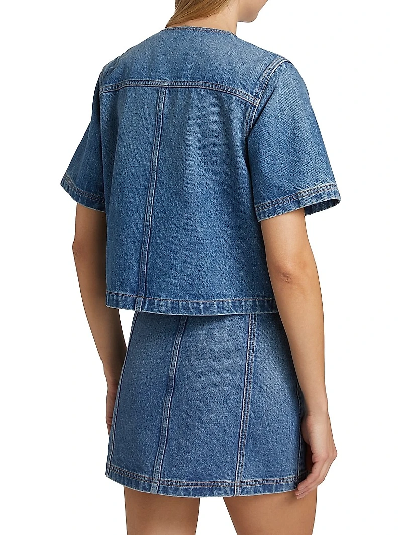 Serge Denim Double-Breasted Jacket