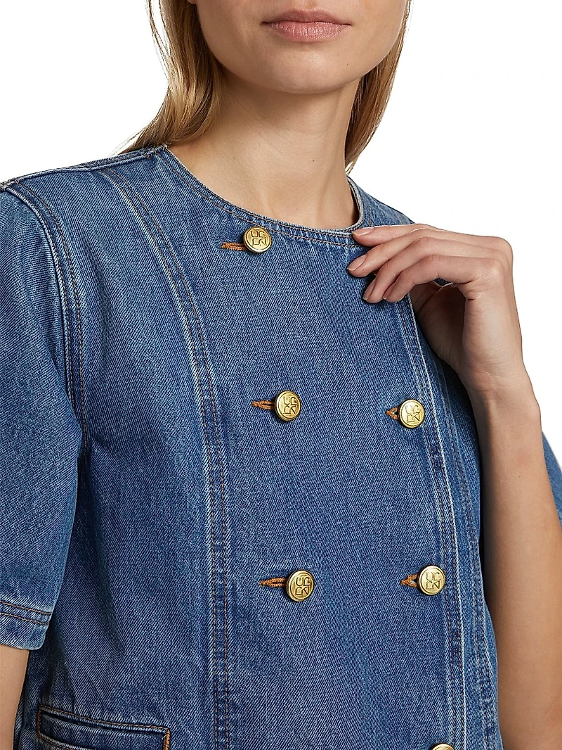 Serge Denim Double-Breasted Jacket