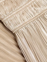 The Reine Plisse Pleated Gown
