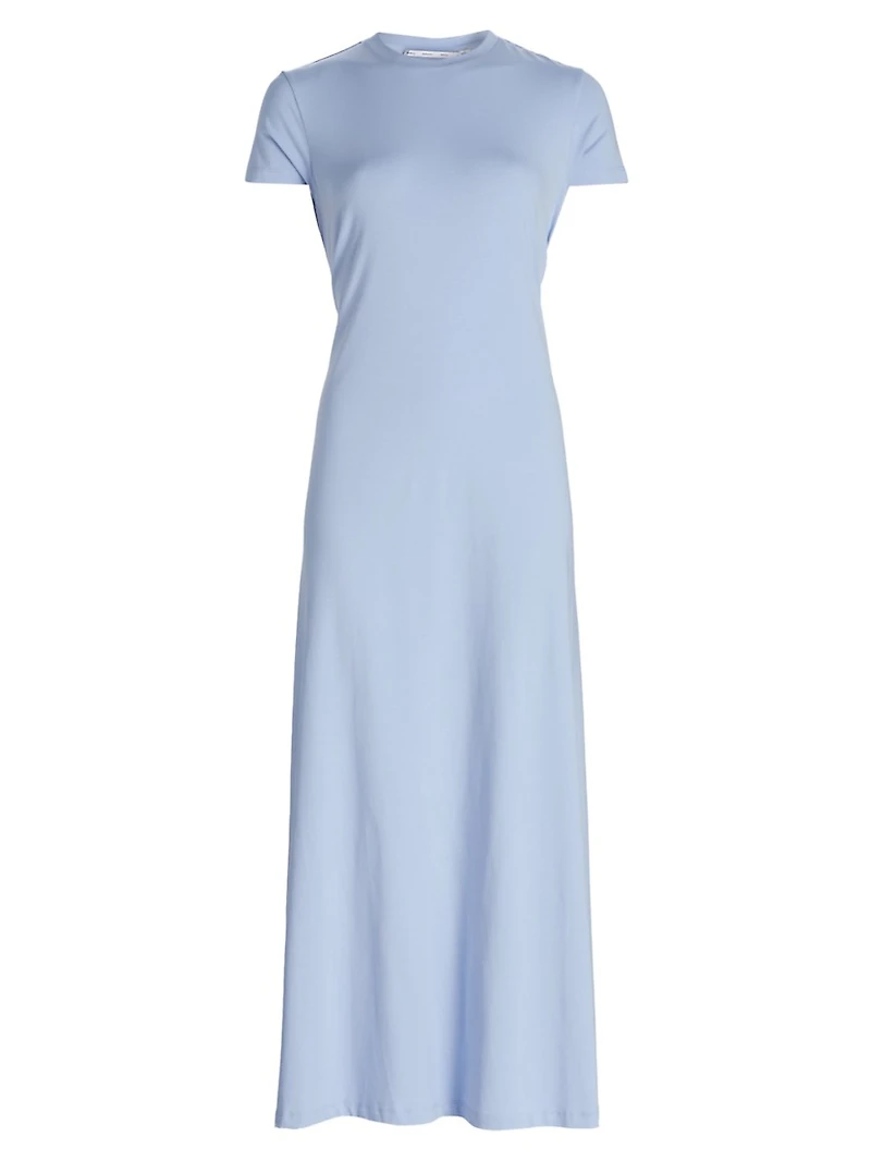 Noelle A-Line Stretch Cotton Maxi Dress