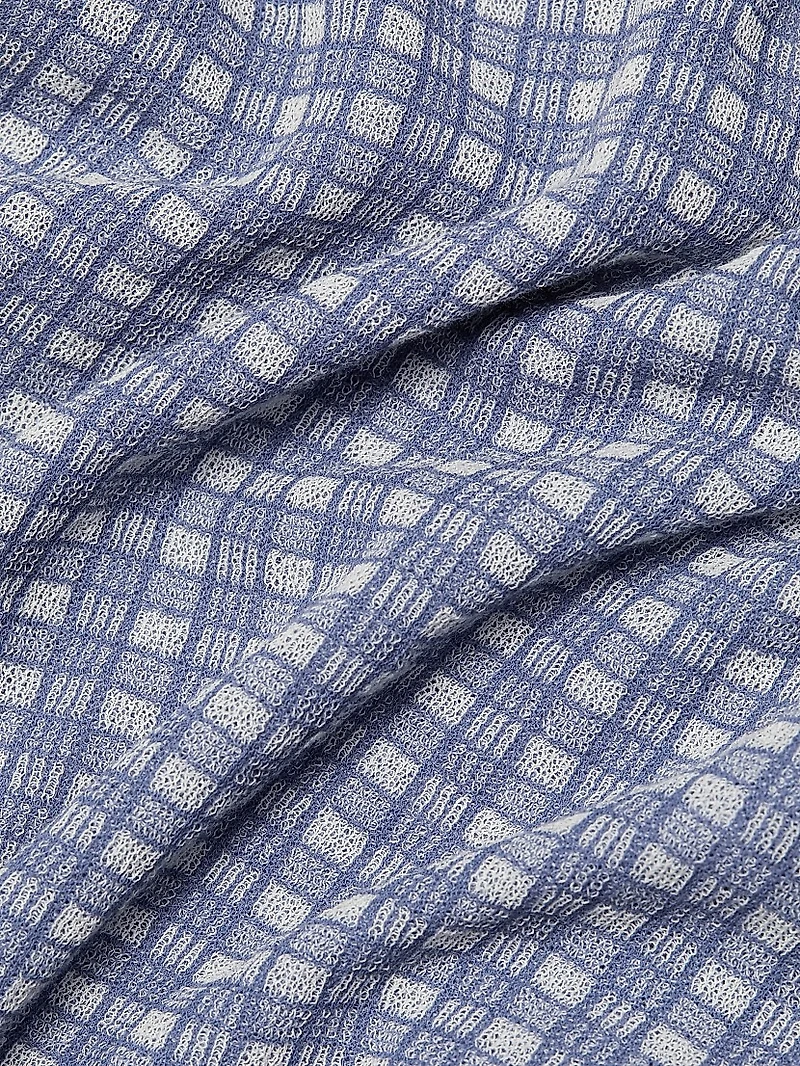 Bradley Plaid Sleeveless Crewneck Knit Top